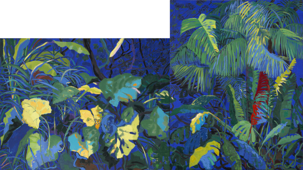 Тропи И, 2007, акрилик и уље на платну