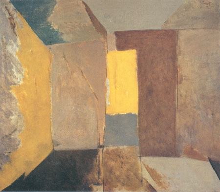 Enterijer, 1965, ulje na platnu, 54x65 cm